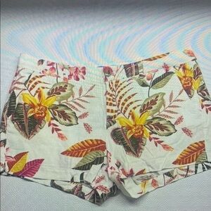Floral Athletic Shorts for Women